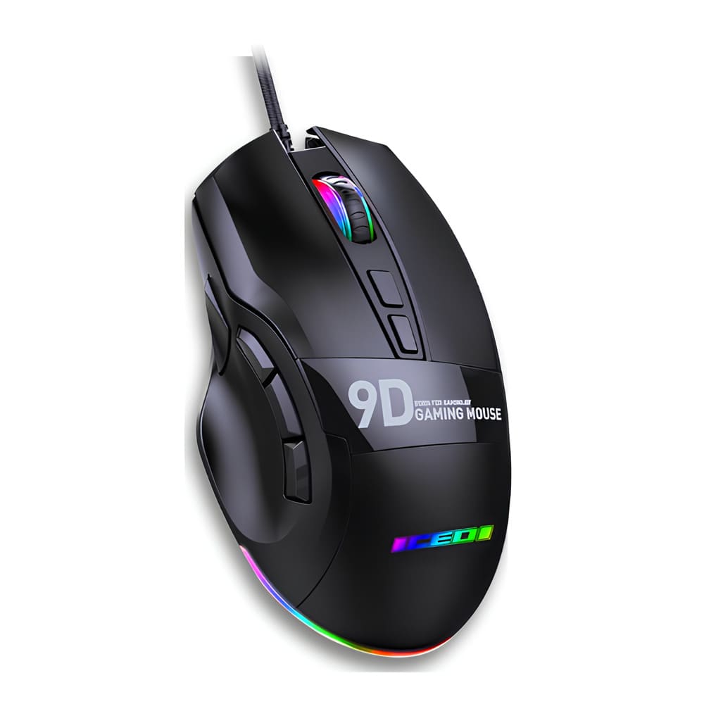 Design ergonomique et rétroéclairage RGB de la Souris Filaire x10Pro