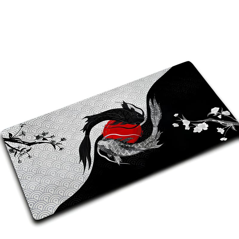 Tapis de souris XXL Carpe Koi motif Carpe Koi